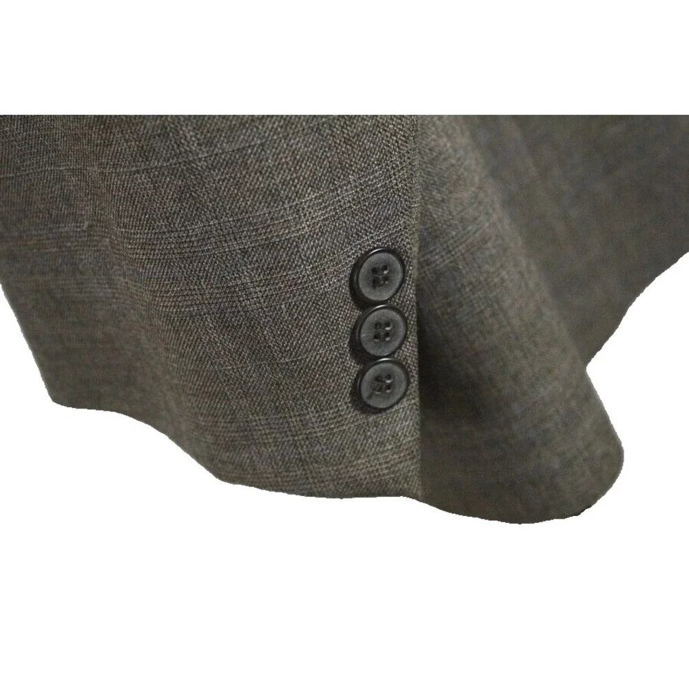 vintage 80s mens brown Levis knit blazer jacket sport suit coat‎ retro 42 L